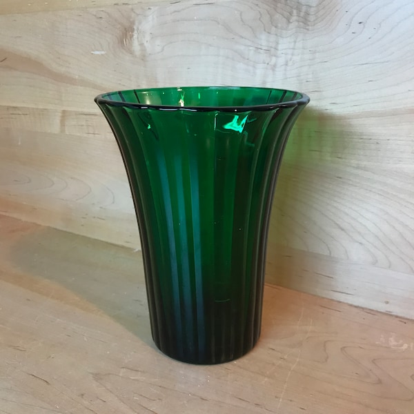 Vintage Emerald Green Vase Midcentury Napco Flower Display Home Decor