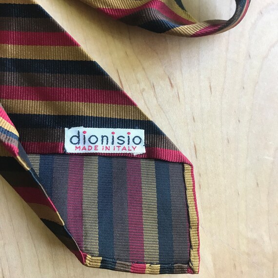 Vintage 1960's Italian Necktie Retro Men's Bold S… - image 6