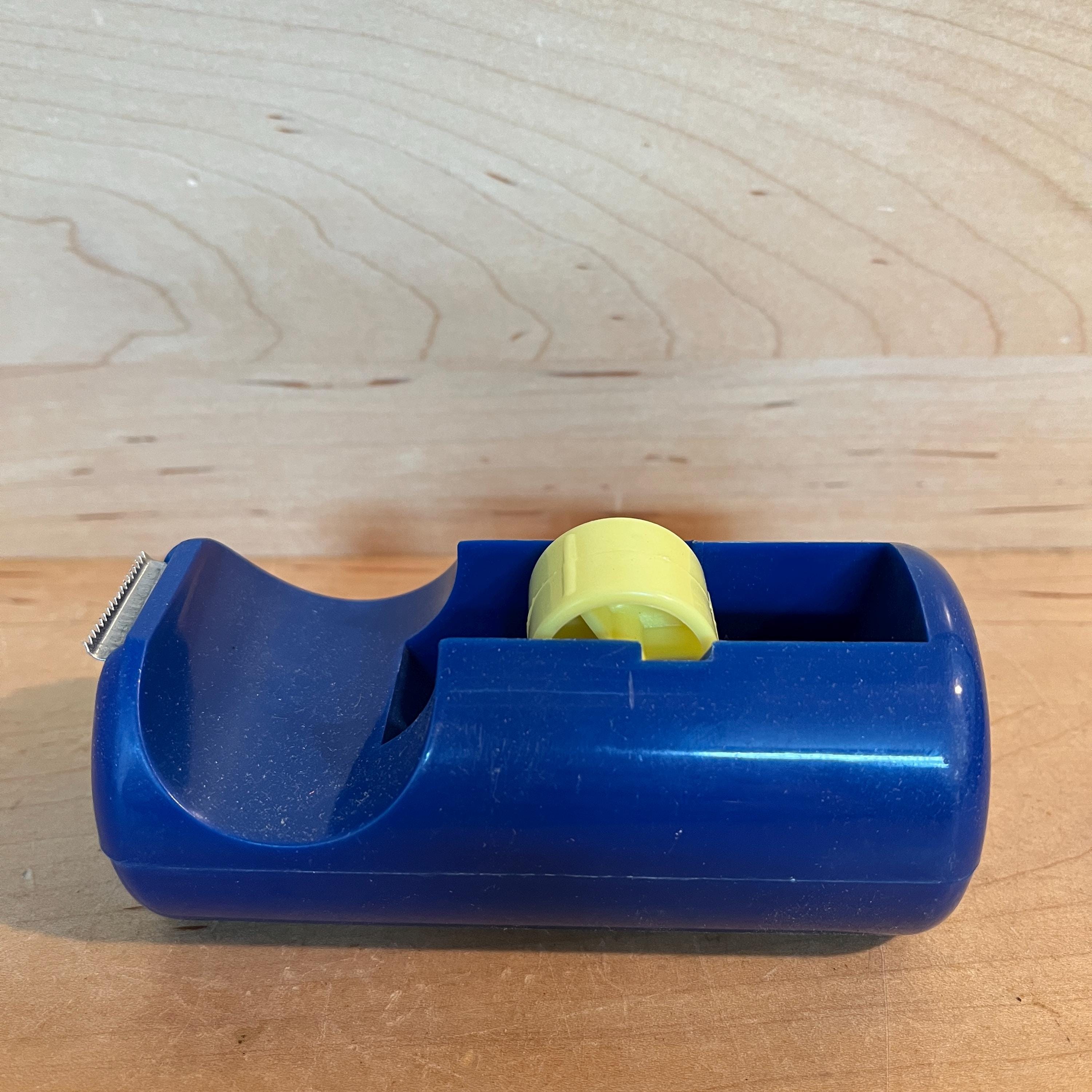 ヴィンテージのカラフルなプラスチック製テープディスペンサー：ミッド