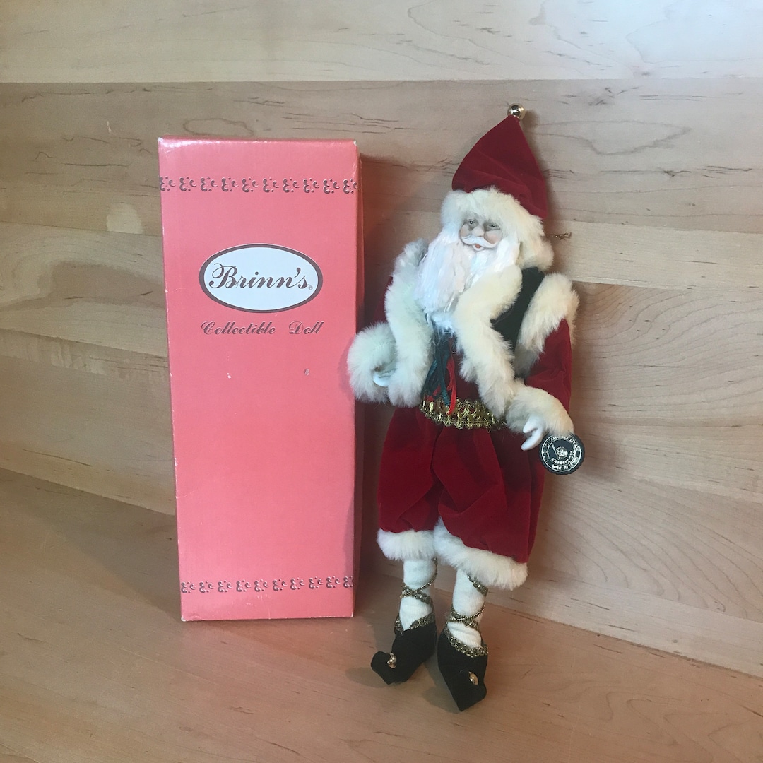 ヴィンテージ サンタ クリスマス ドール 1990 年代 グッズ ブリンの