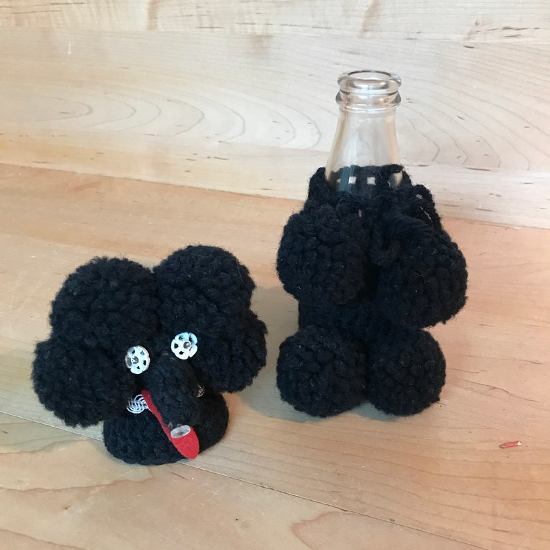 vintage-pom-pom-poodle-bottle-cover-1950s-kitsch-mcm-decor-etsy