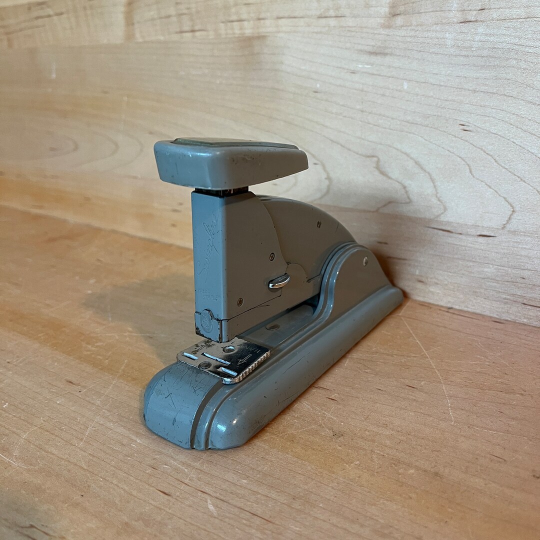 Vintage Art Deco Stapler Midcentury Swingline Model 3 Office Supplies