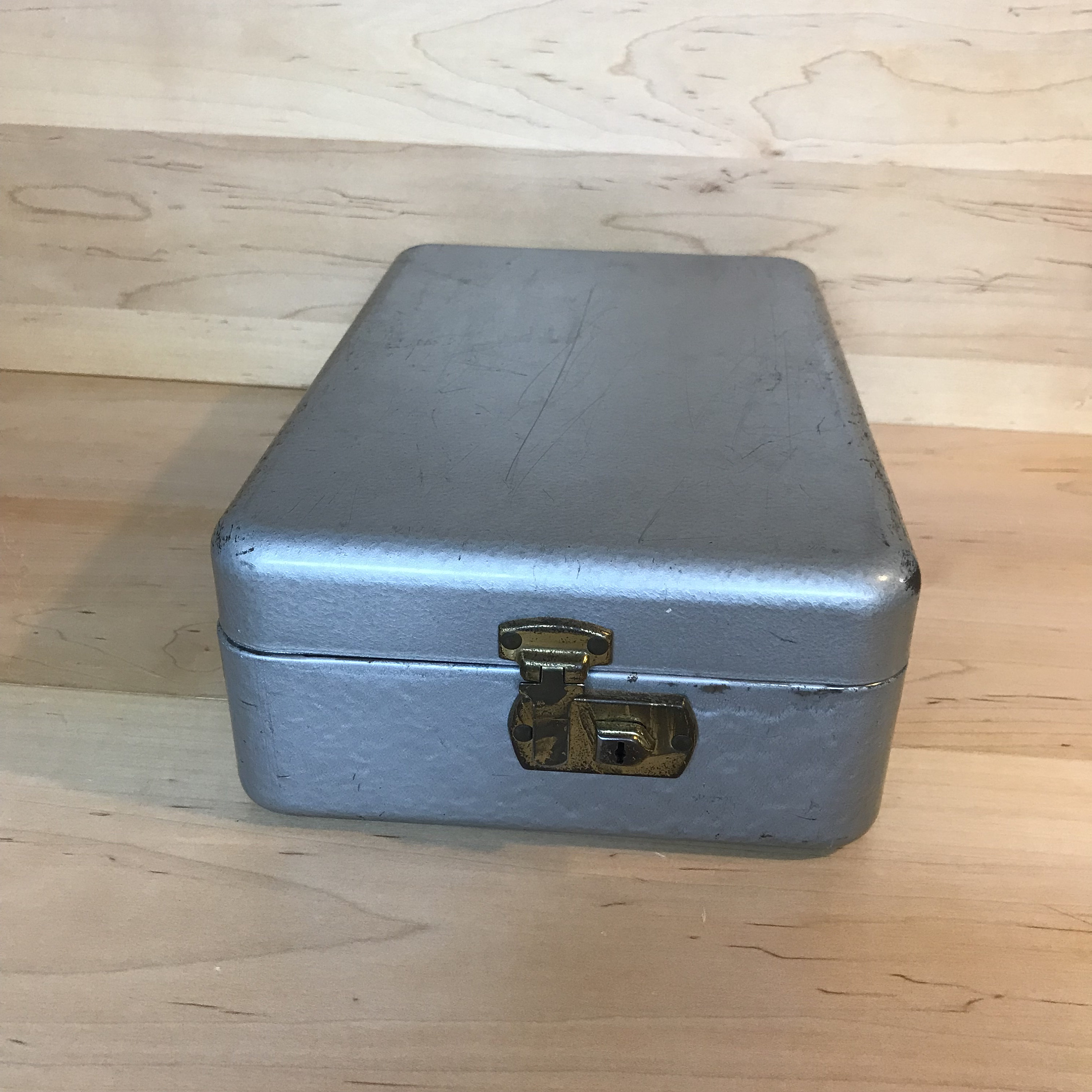 Vintage Steel Index Card File Box Midcentury 1950s Metal Etsy