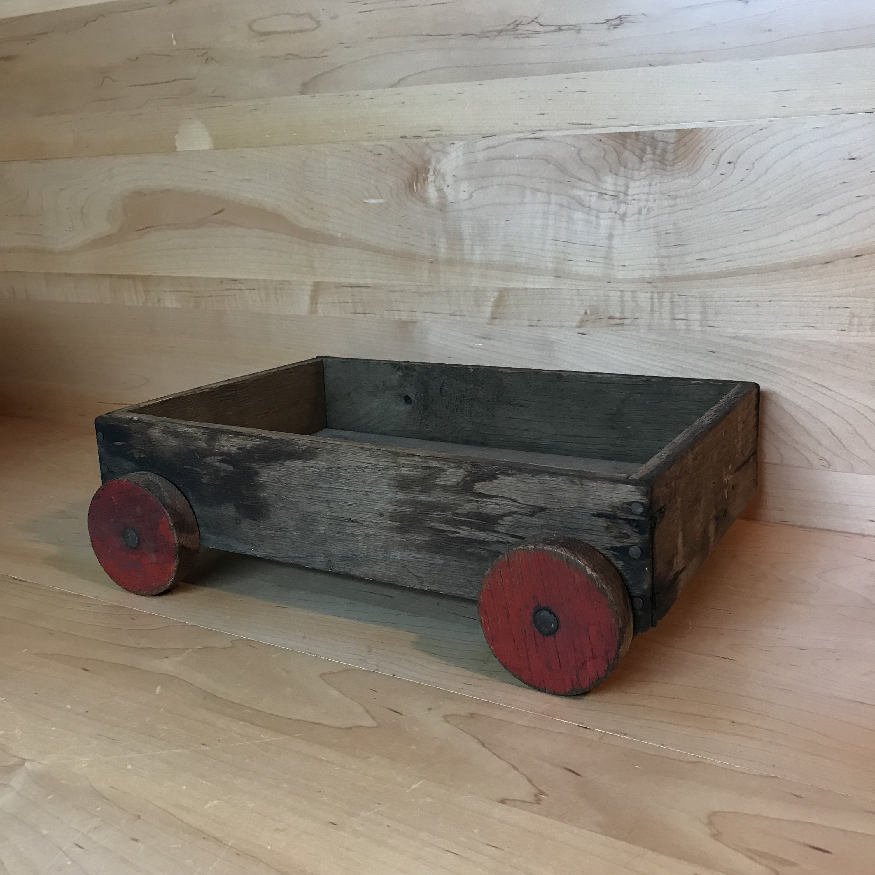 Wooden toy wagon sales