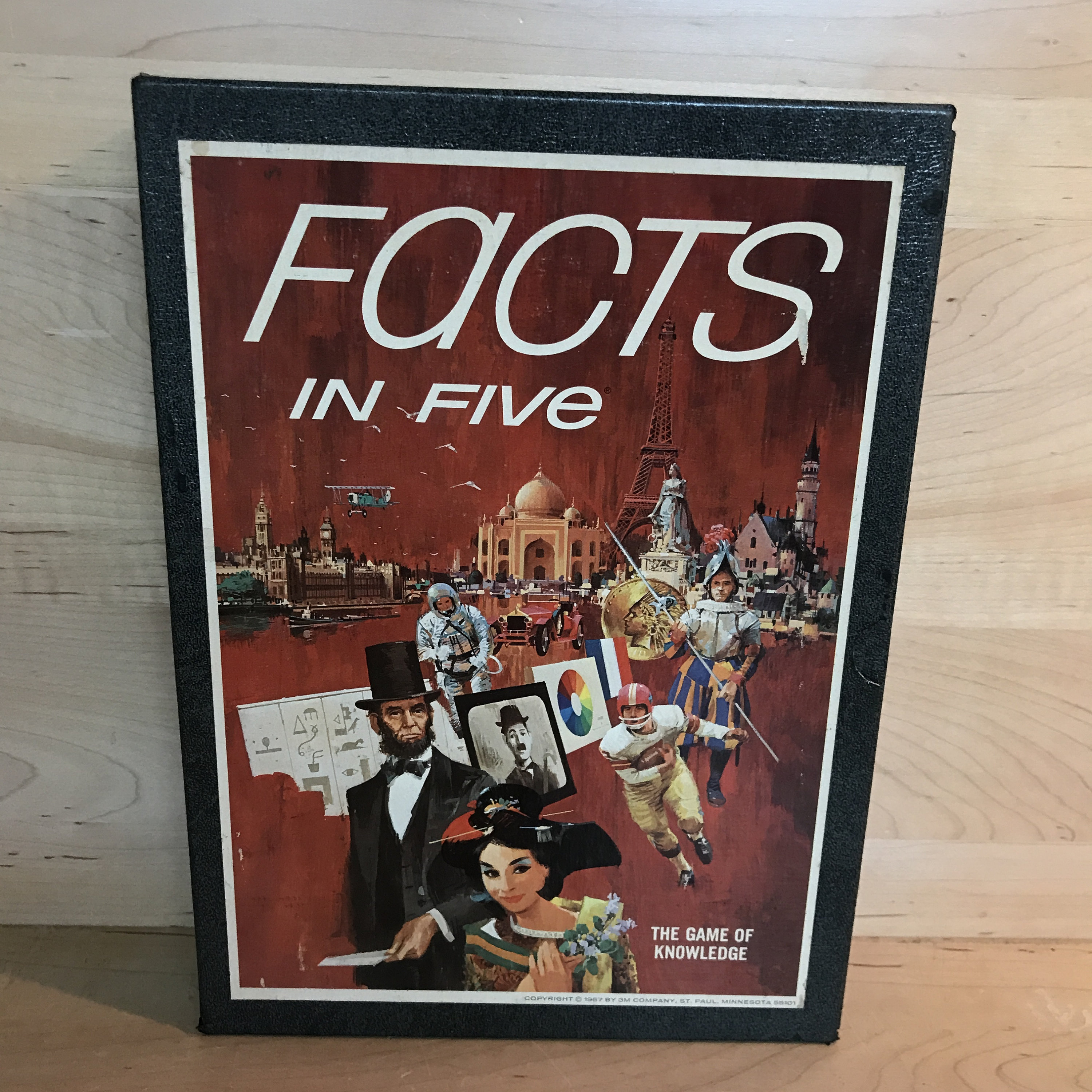ヴィンテージ 3 M ブックシェルフ ゲーム 5 つの事実 - Etsy 日本