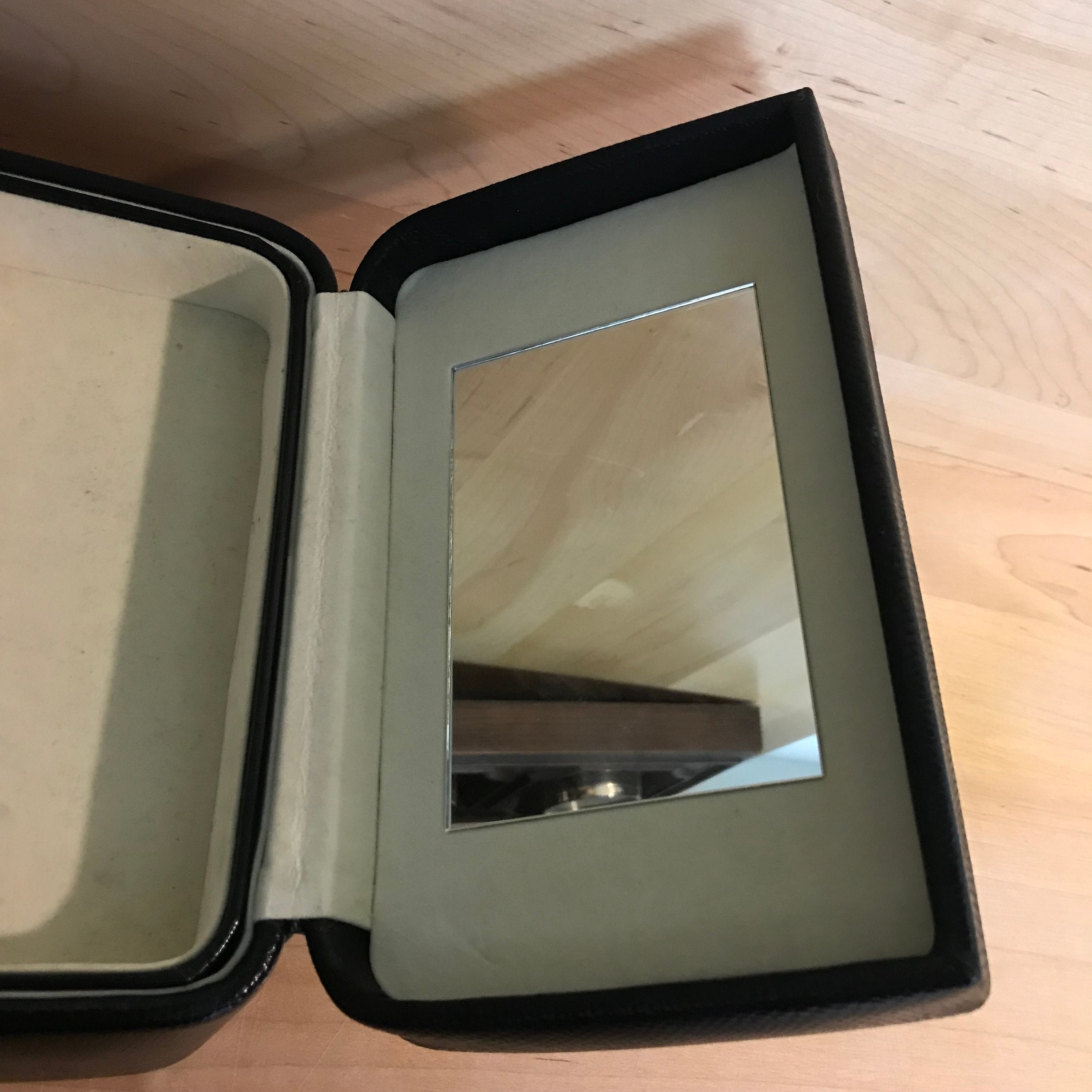 Vintage Black Jewelry Box 1990s Ring Necklace Bracelet Etsy