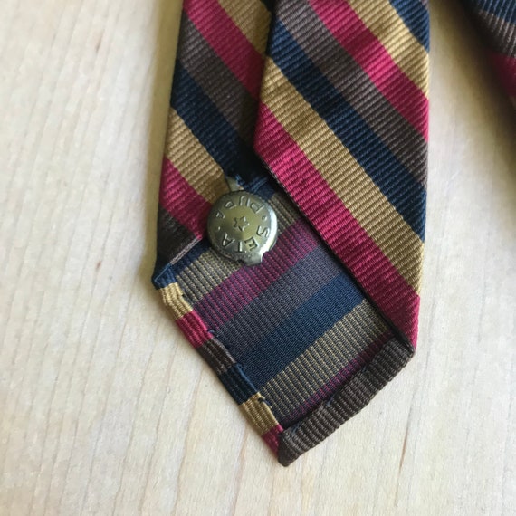 Vintage 1960's Italian Necktie Retro Men's Bold S… - image 9