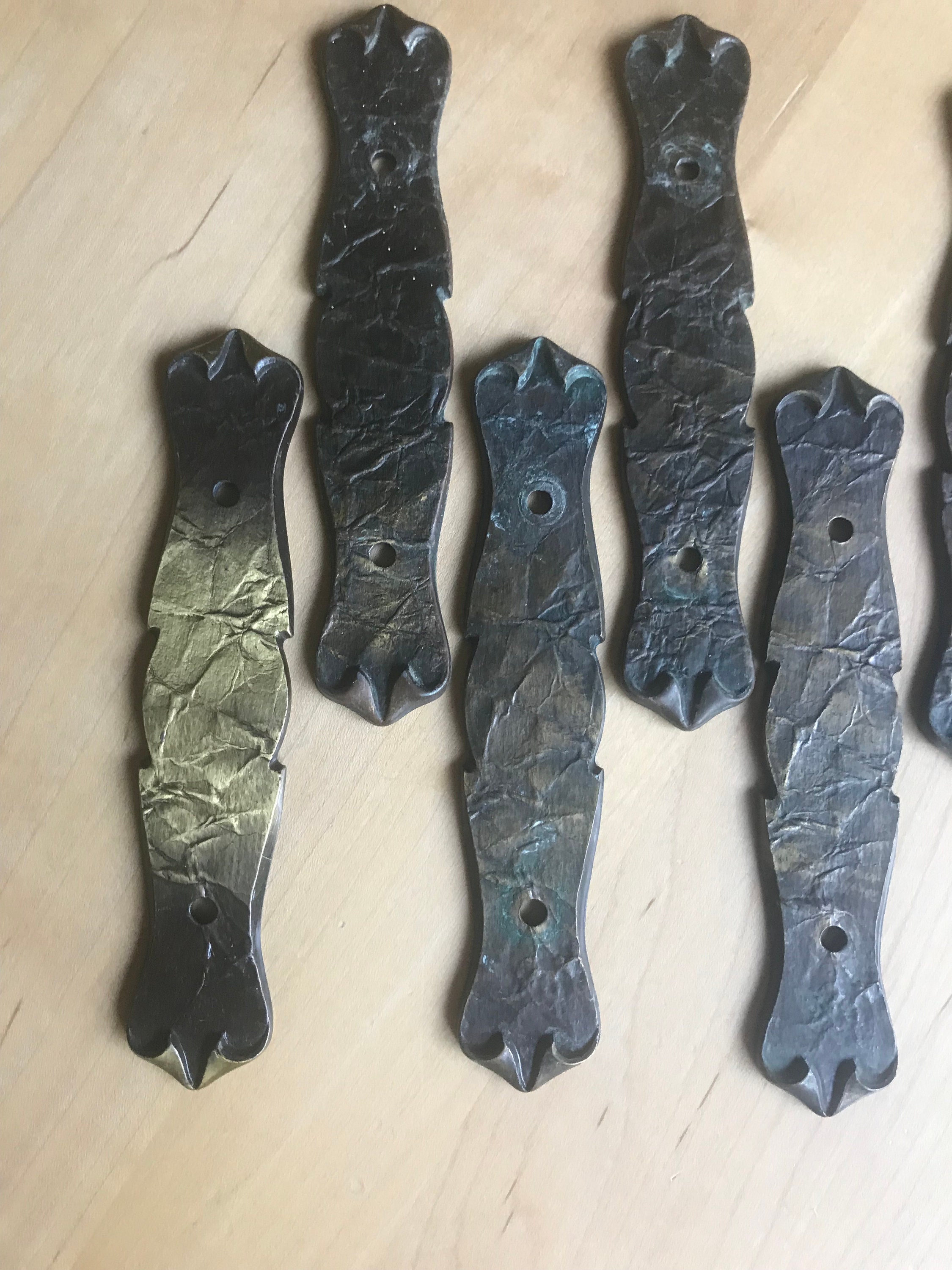 Vintage Amerock Carriage House Gabinete Placas Traseras Shabby | Etsy