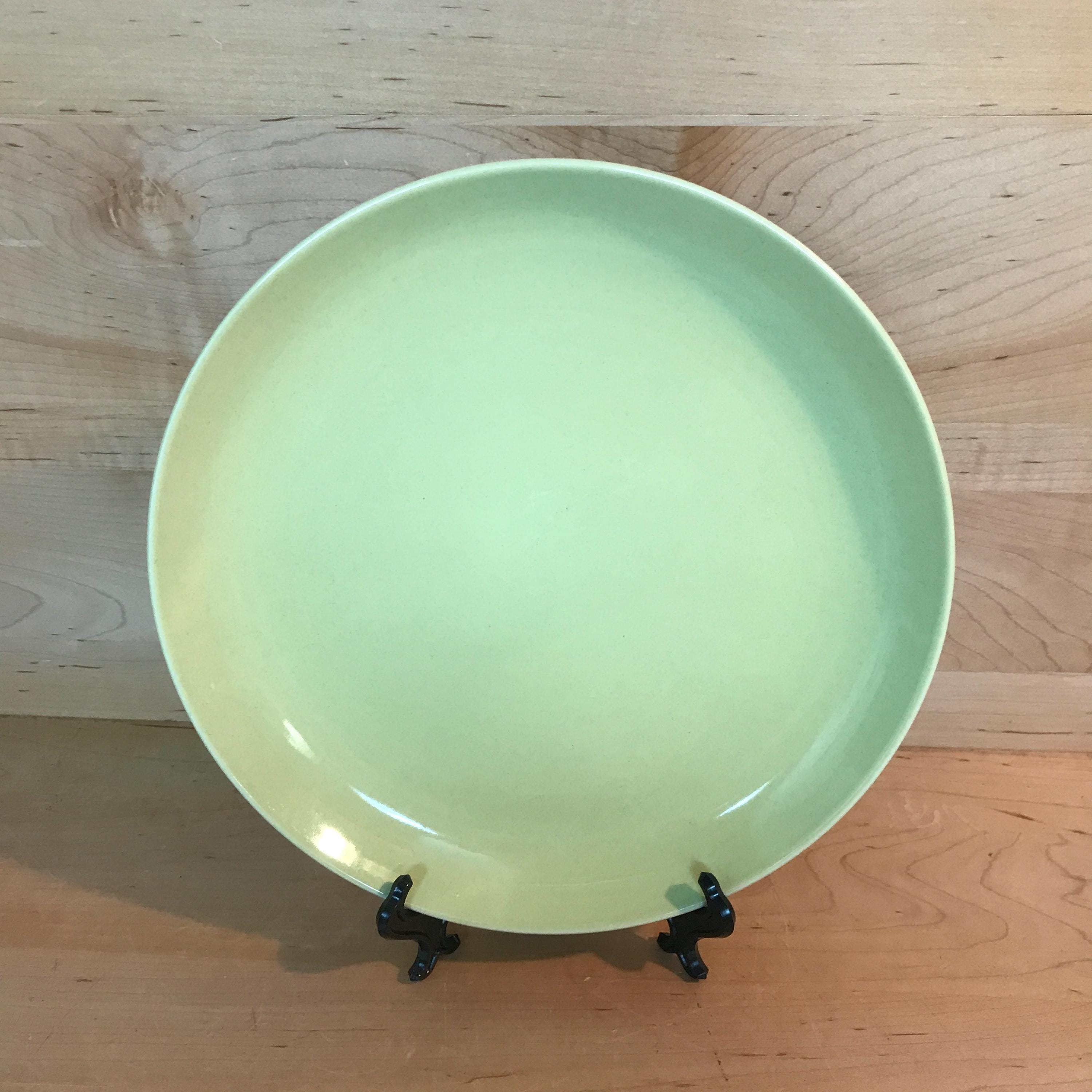 Vintage Russel Wright Dinner Plate Yellow American Modern