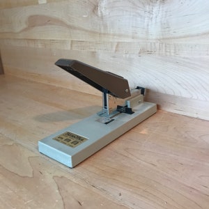 Vintage Heavy-Duty Stapler Midcentury HomeOffice Brand Office Supplies