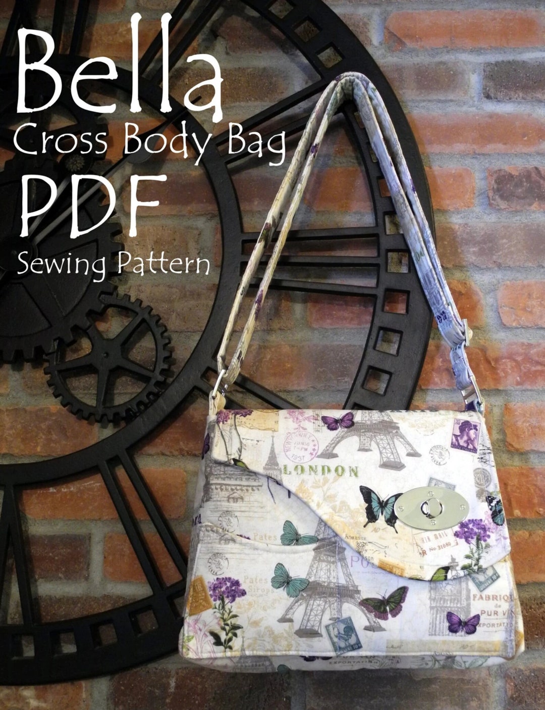 Bella Cross Body Bag Sewing Pattern Etsy