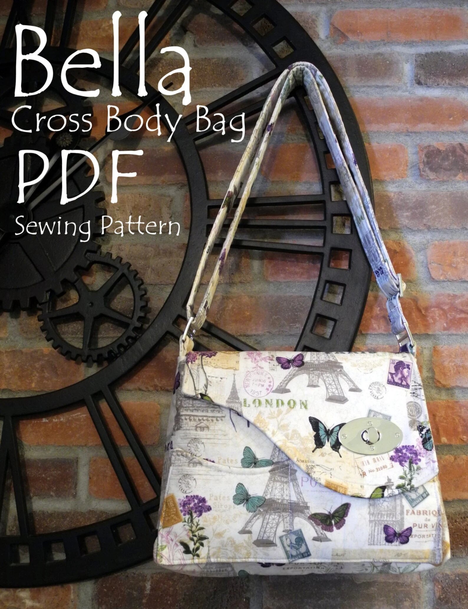 Bella Cross Body Bag Sewing Pattern Etsy