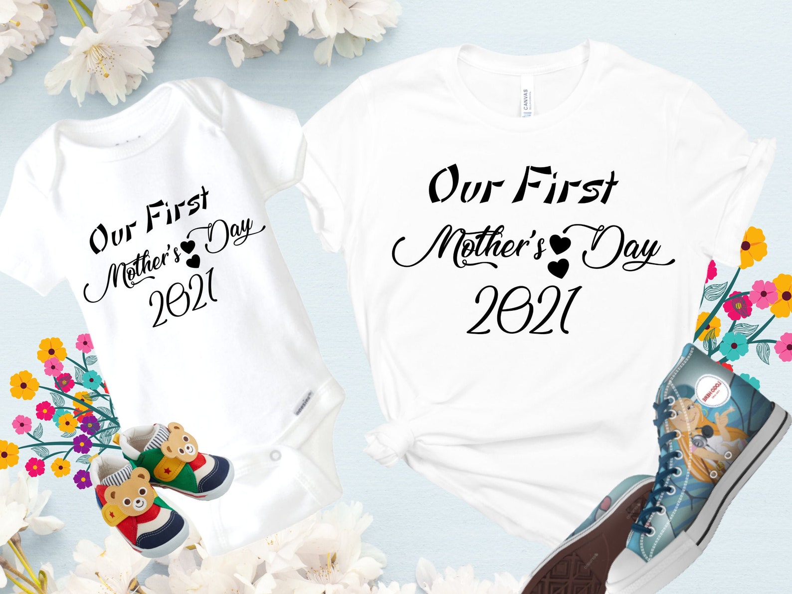 Download Our first mothers day SVG Mom and baby SVG 1st Mothers day ...