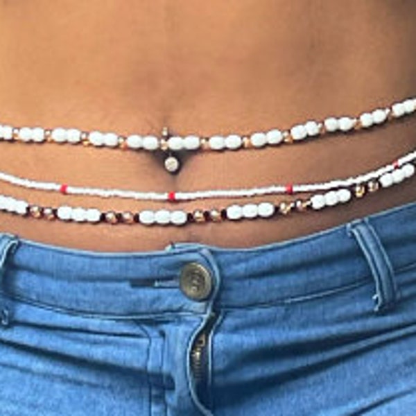 Perle de taille | chaine de taille | bine bine | Baya | bijoux africains pour corps