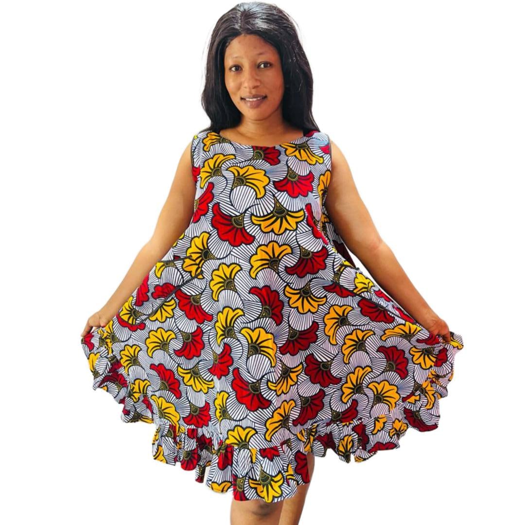 African Wax Dress Etsy Sweden
