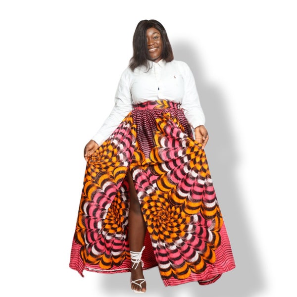 Maxi jupe en wax pour femme | jupe Africaine | jupa ankara | jupe en pagne | Jupe an wax