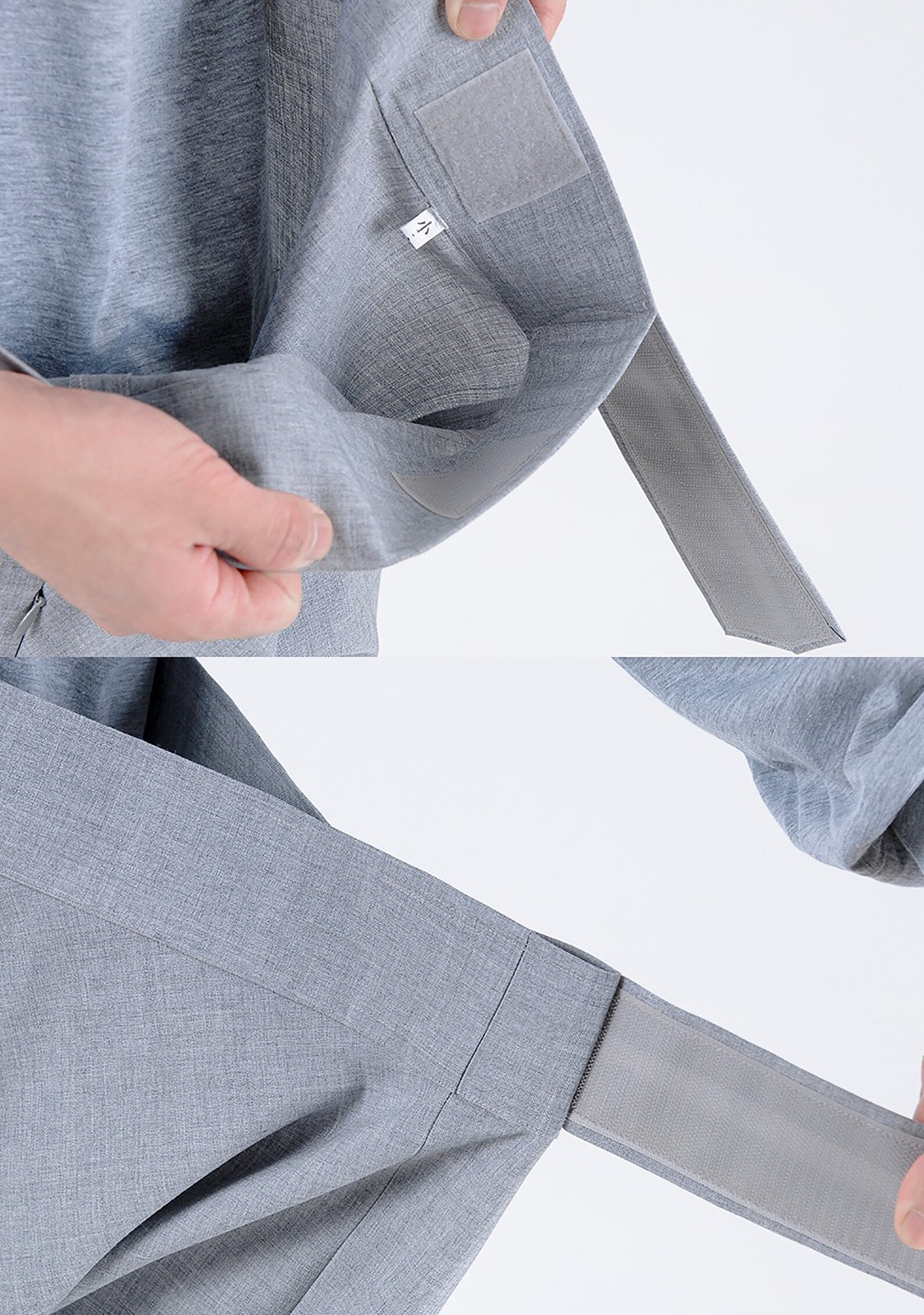 Buddhist Monk Pants Korea Traditional Temple Clothes Grey Etsy