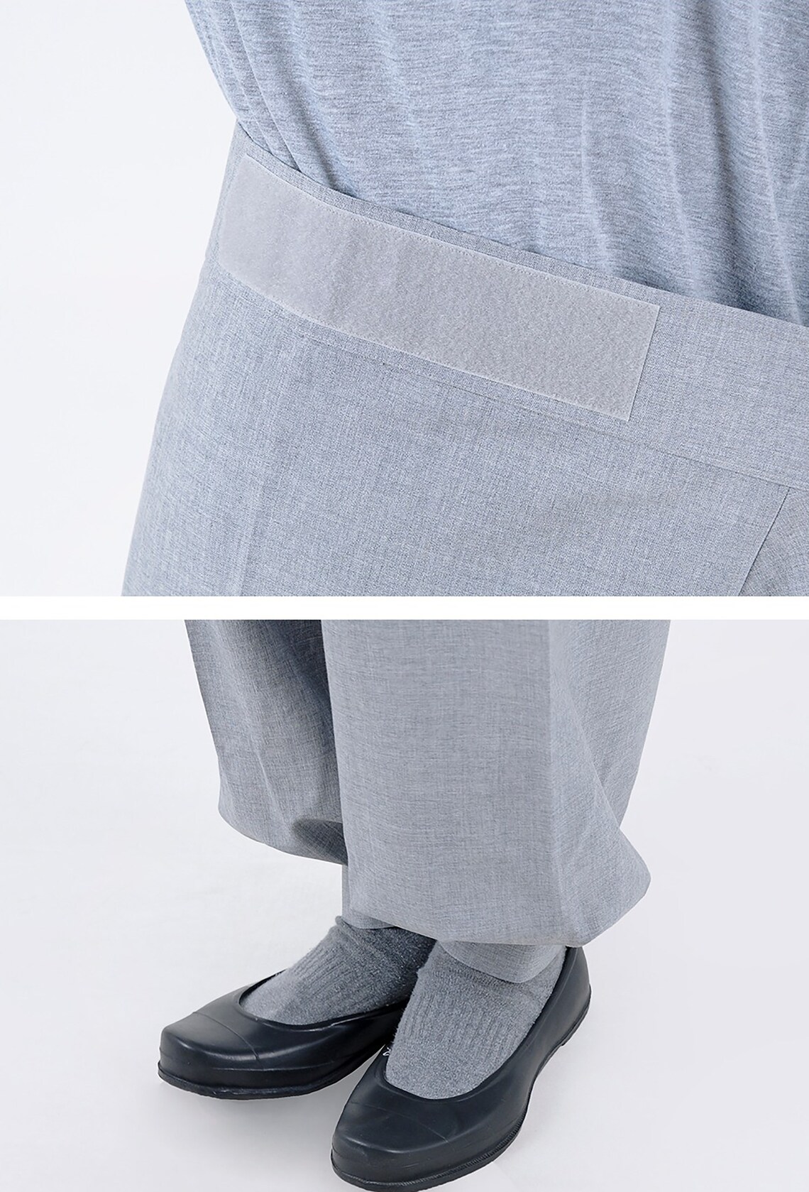 Buddhist Monk Pants Korea Traditional Temple Clothes Grey Etsy