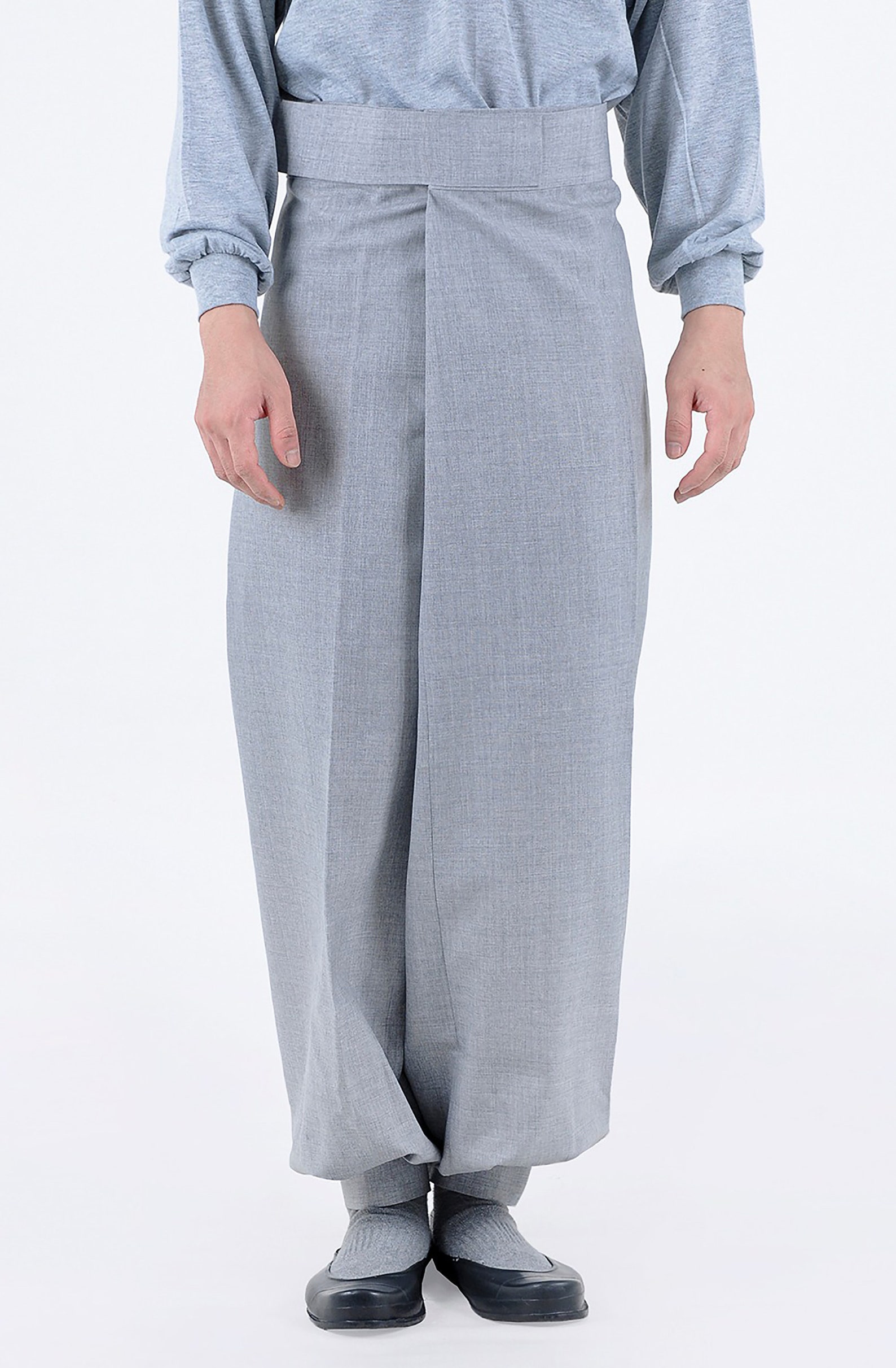 Buddhist Monk Pants Korea Traditional Temple Clothes Grey Etsy