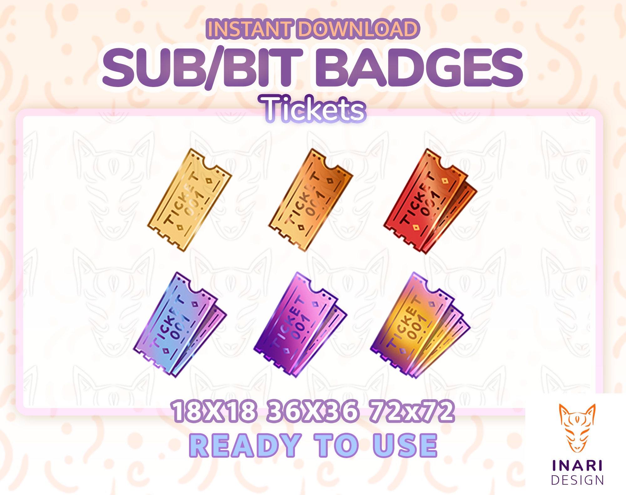 Magical Girl Sub Badges Blue | Premade Twitch Sub Badges | Twitch Bit  Badges | Discord Roles | Channel Points Icons