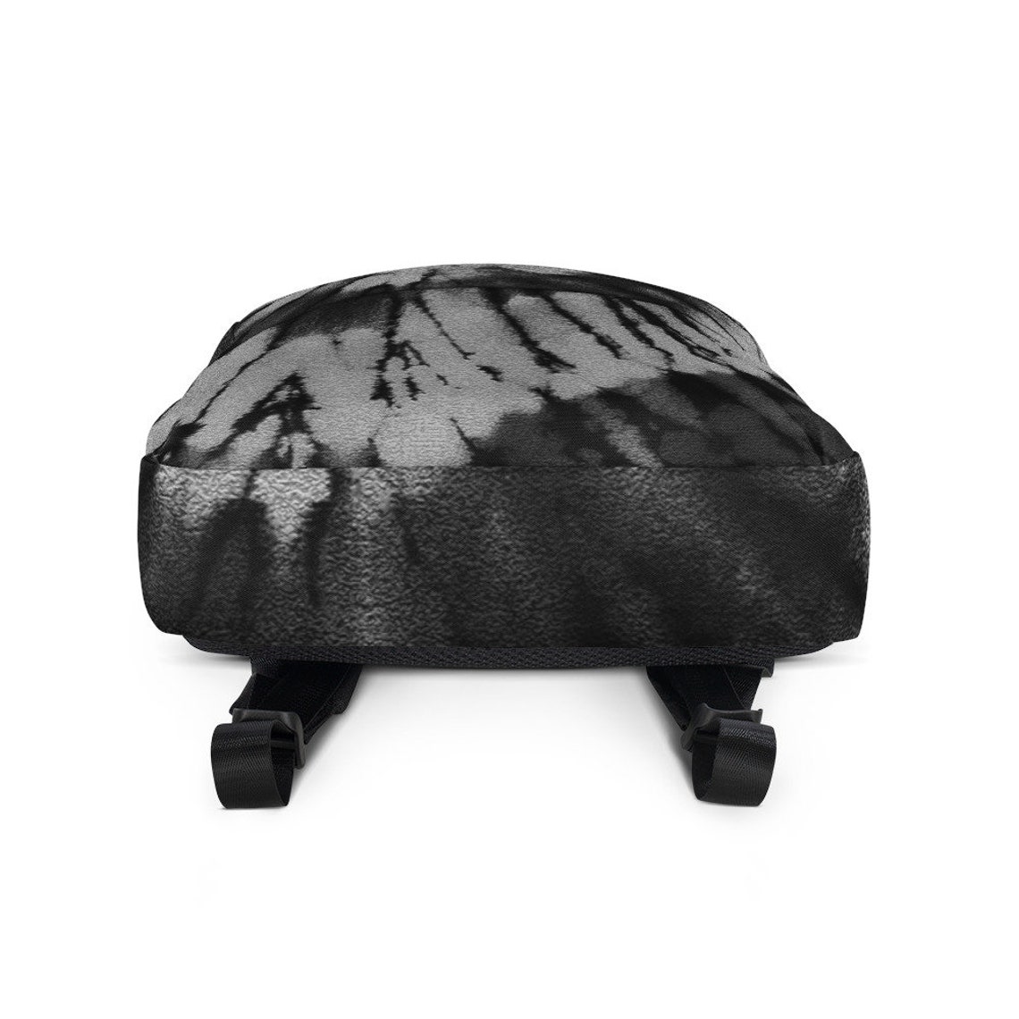 Black Tiedye Backpack / Tie Dye Backpack / Gray Tie Dye Etsy