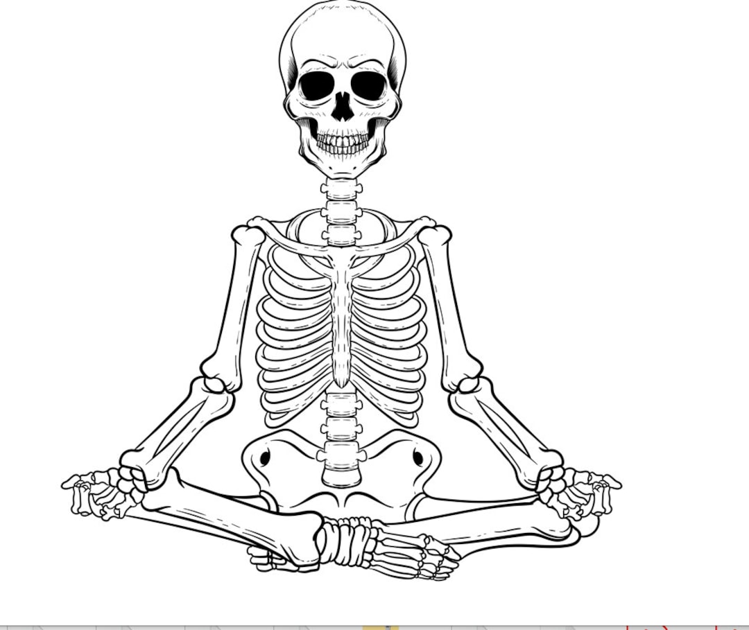 Yoga PNG, Skeleton Halloween Svg, Png, PNG, Etsy - Skeleton Halloween Namaste, Download Cute Digital Shirt