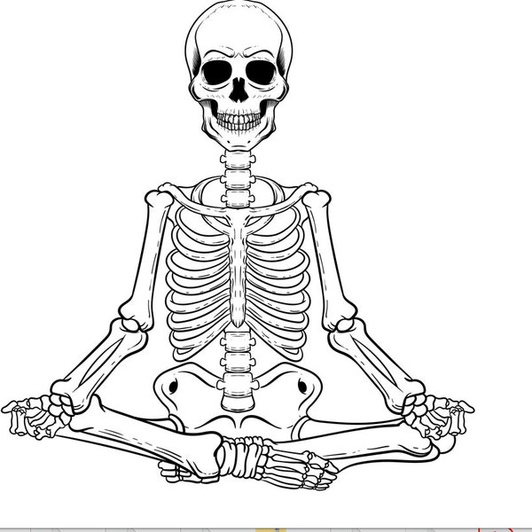 Skeleton Yoga PNG, Skeleton Namaste, Halloween PNG, Cute Halloween Shirt Svg, Png, Digital Download