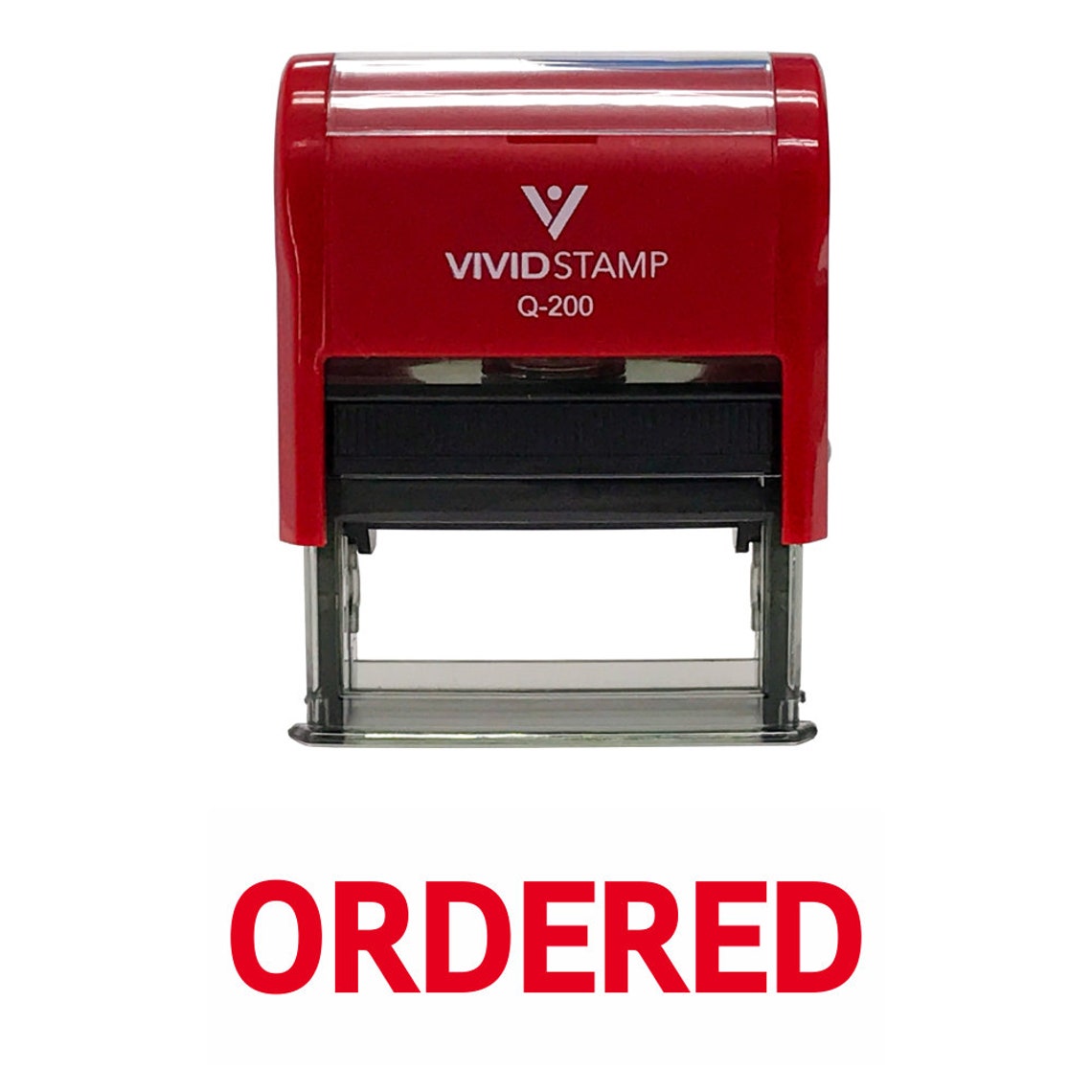 Ordered Self Inking Rubber Stamp - Etsy