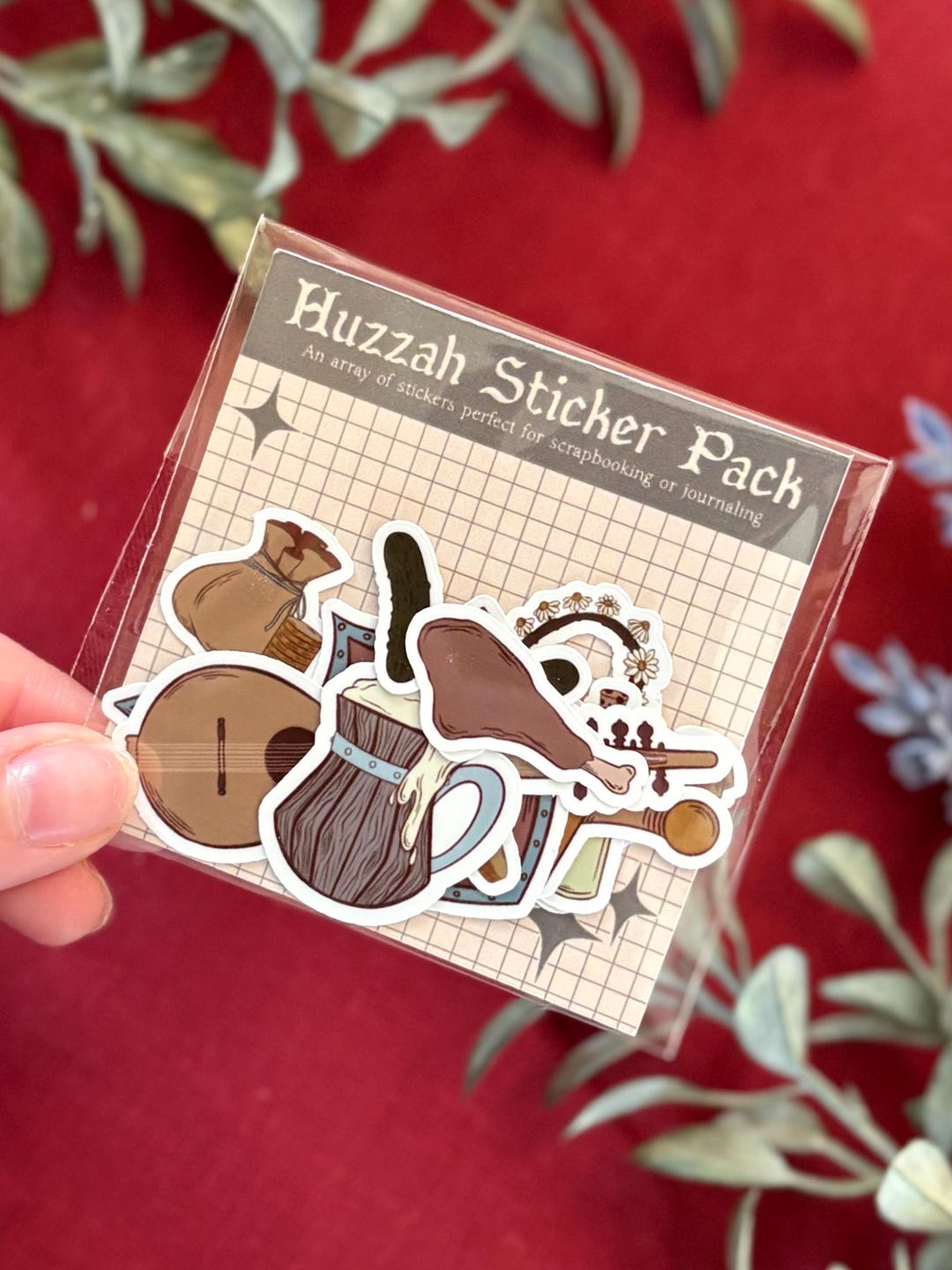 Huzzah Sticker Pack - Etsy