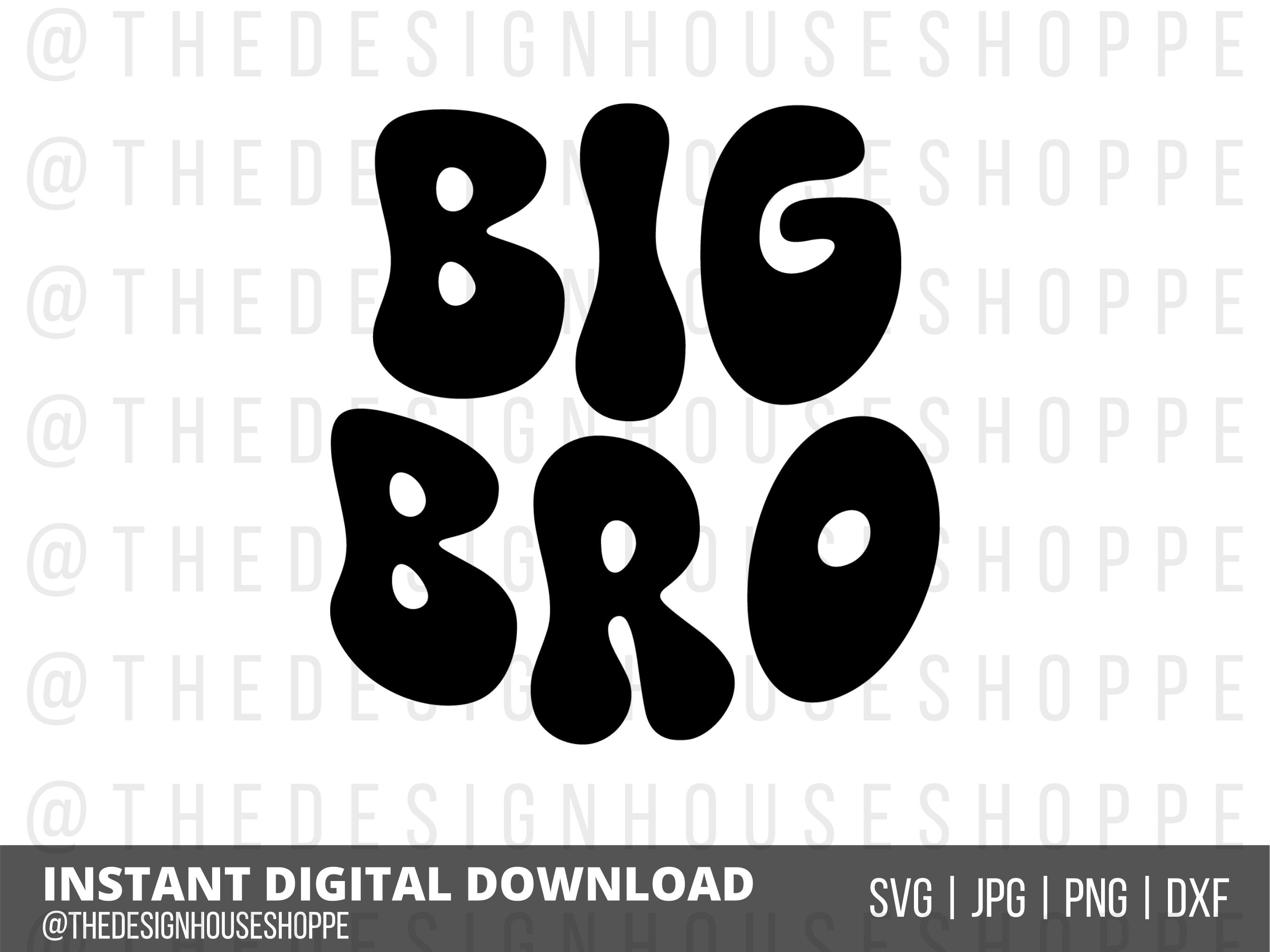 Big Bro Svg, Big Brother Svg, Kids Svg, Children Svg, Boys Svg, Family ...
