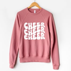 Cheer svg, Wavy Cheer svg, Popular svg, Boho Cheer svg, Cheer Squad Shirt, Cheer Team Shirt, svg cuttable, cricut, svg, dxf, jpg, png