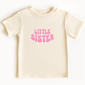 Kleine Schwester svg, Lil Sis svg, Kinder svg, Kinder svg, Mädchen svg, Familie svg, gewellte Buchstaben svg, Dxf Eps Ai Png Silhouette Cricut