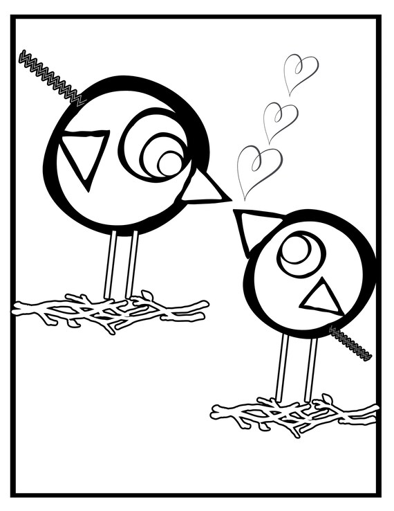 15 páginas para colorear para niños | Etsy