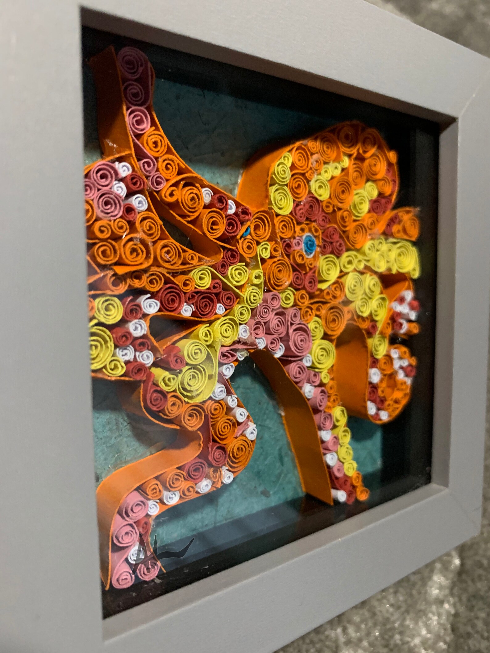 Cute & Colourful Octopus Quilled Etsy