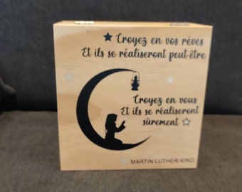 Martin Luther Wood Etsy France