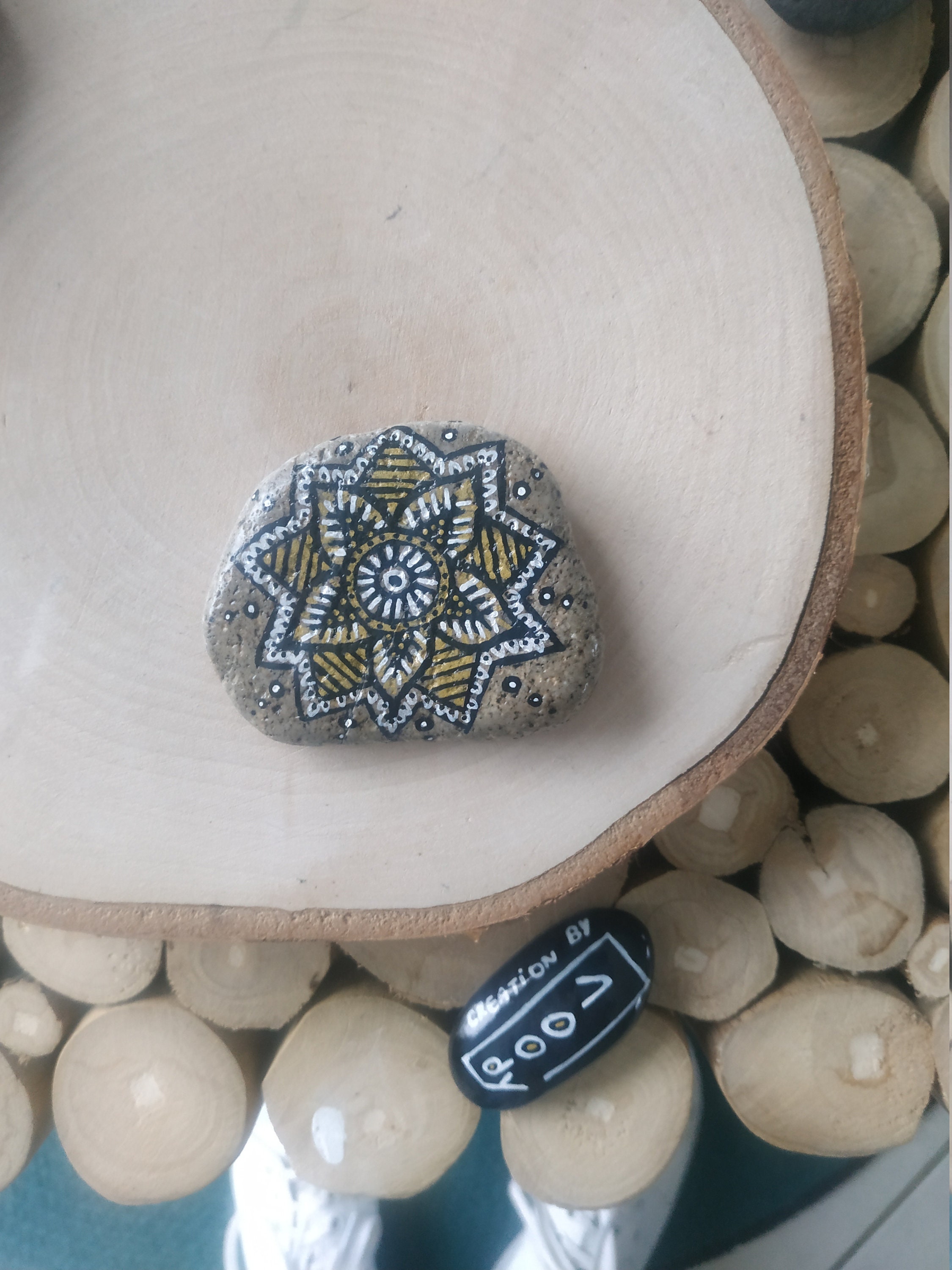 Commande sur Mesure Galet Mandala