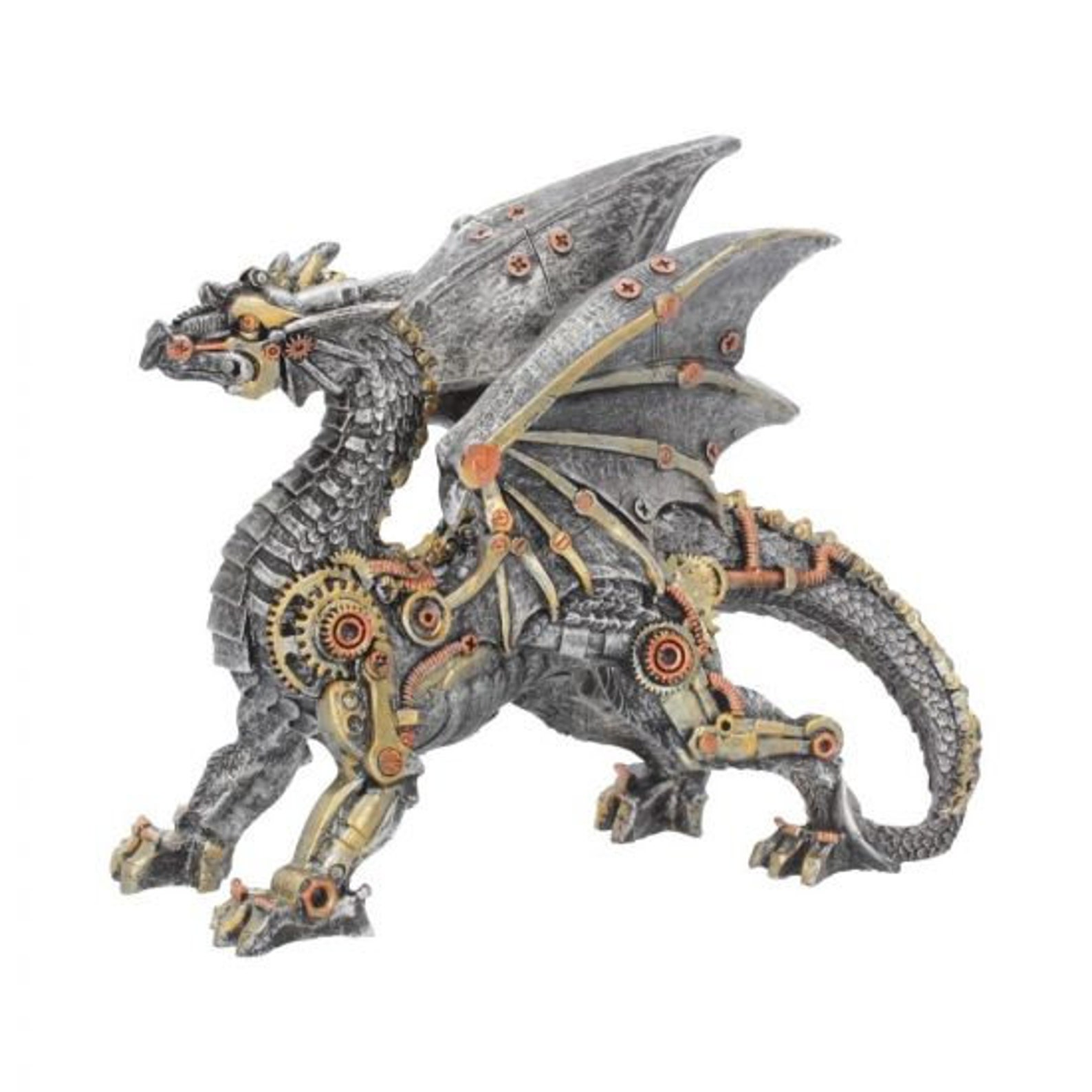 Small Dracus Machina Mechanical Dragon Figure 20.5cm Etsy