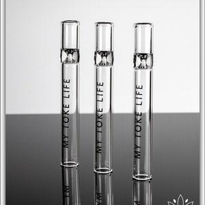 My Toke Life 3&quot; Glass One Hitter Pipes - 3 Pack - Warranty - Made in USA