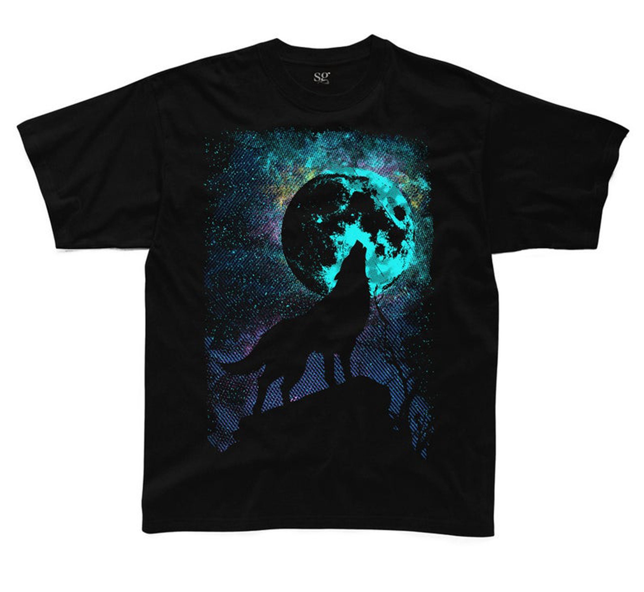 wolf and moon shirt
