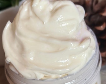 Homemade All Natural Mango/Shea Body Butter Natural Body Butter Organic Body Butter Hydrating Body Butter Handmade Body Butter Whipped