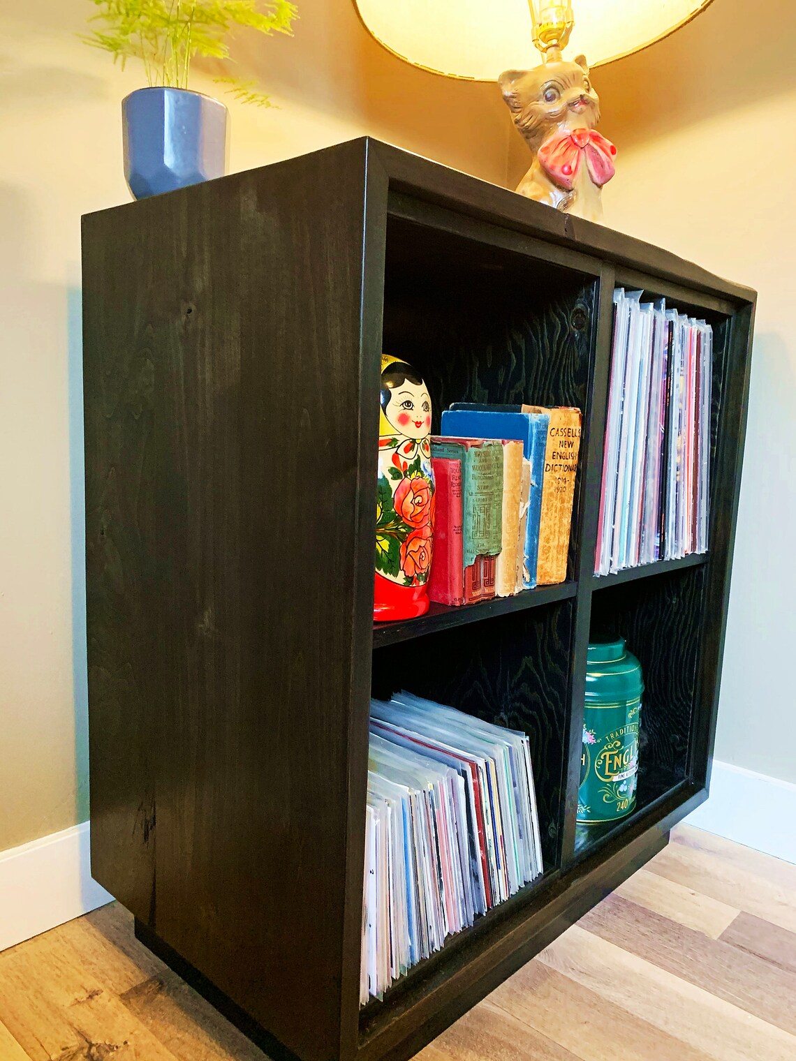 Handmade Solid Wood Record Etsy