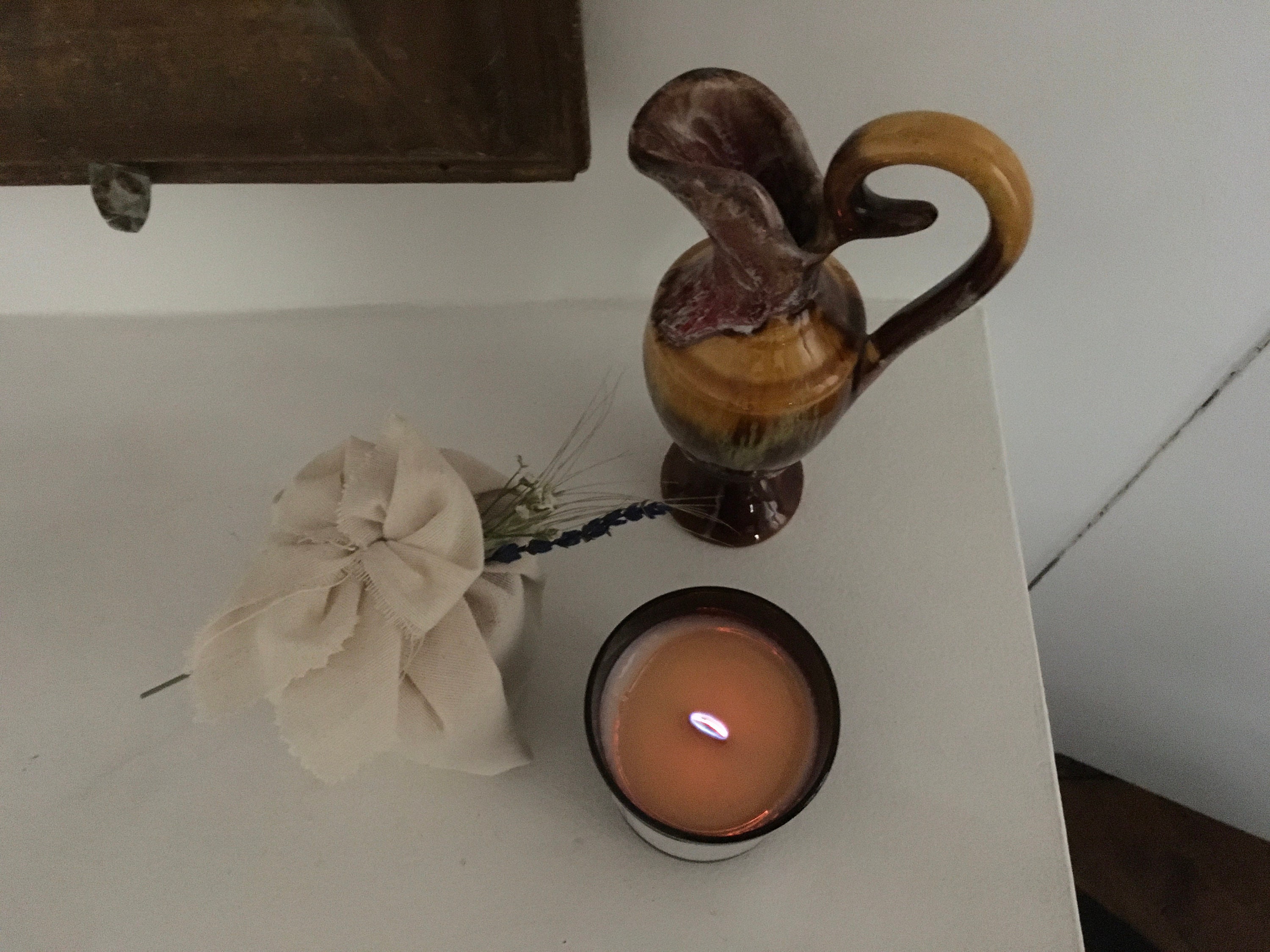 Eau Ambrée et Cuir de Russie Bougie Parfumée