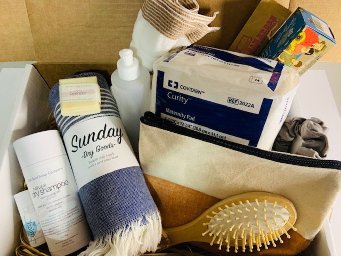 Pre packed hospital bag hospital toiletries labour birth Etsy