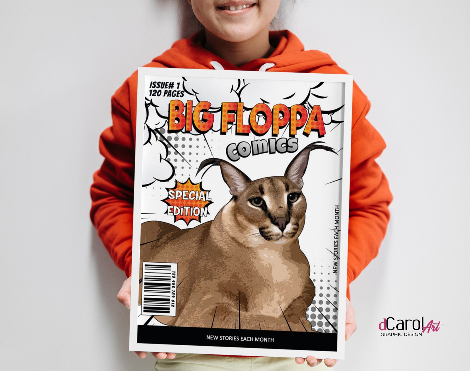 Big Floppa Cube Template Big Floppa Cube Template