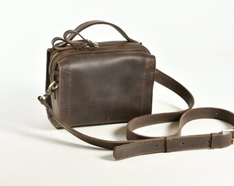 Leather Crossbody bag / Shoulder Bag / Handbag / Crossbody Purse / Gifts for Her