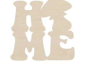 Colgador de puerta de casa listo para pintar con forma de hongo