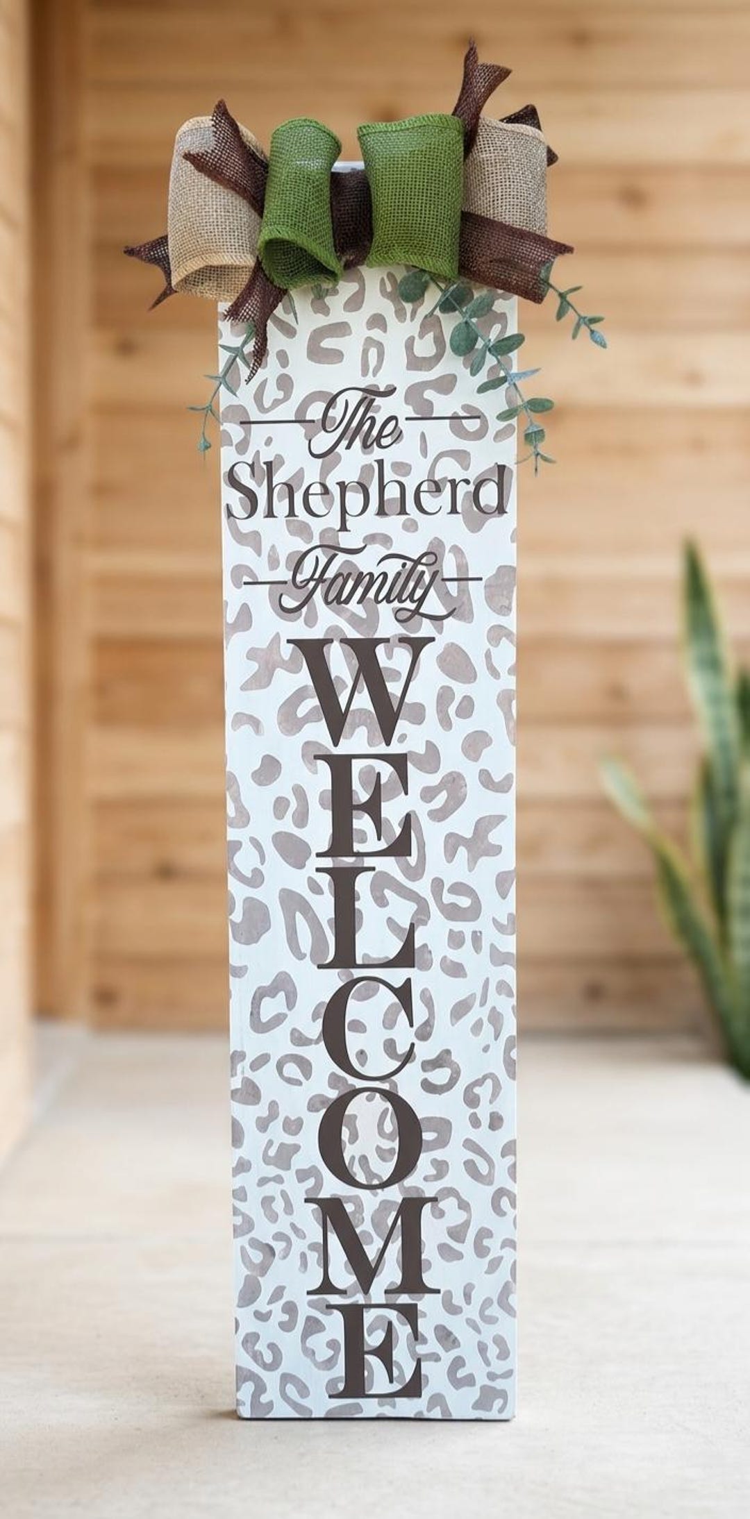 Personalized Family Wood Sign - Etsy