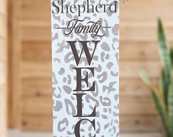 Personalized Family wood sign