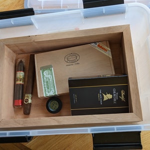 Humidor // Tupperdor // Spanish Cedar // Man Cave