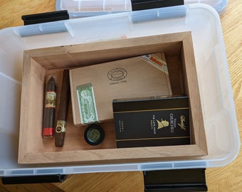 Humidor // Tupperdor // Spanish Cedar // Man Cave